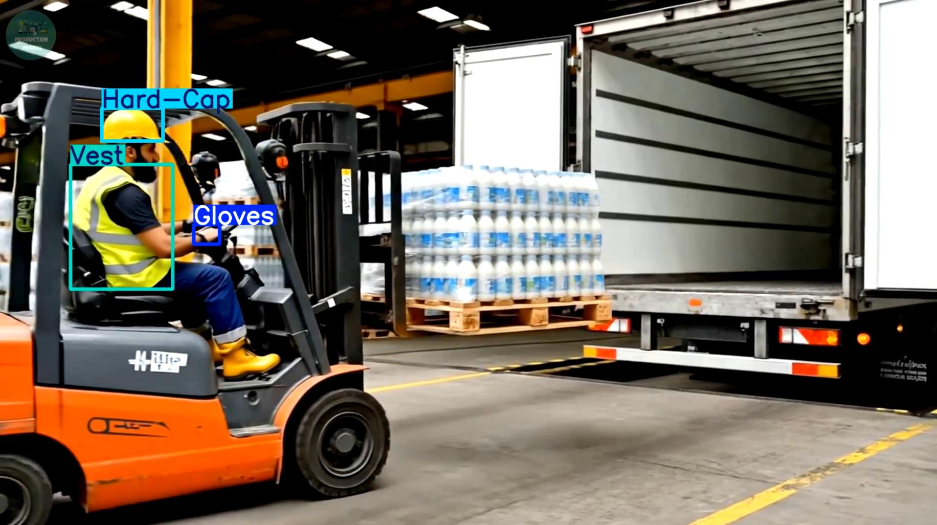 CAMSENTRA real-time PPE detection of helmets and vests